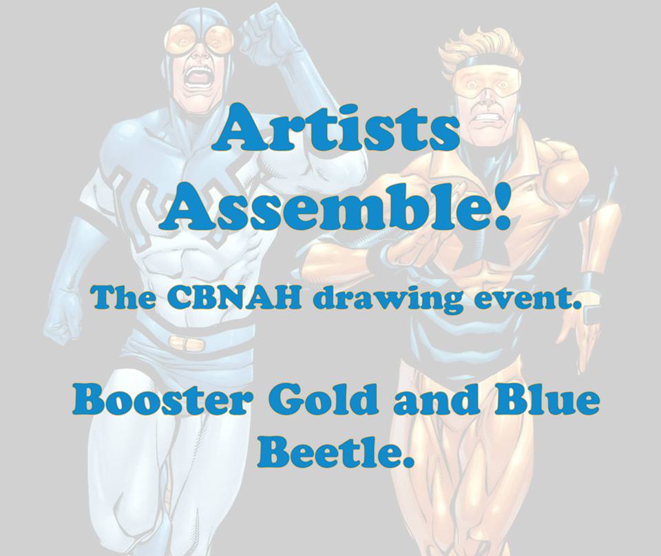 Artists Assemble : Booster Gold and Blue Beetle