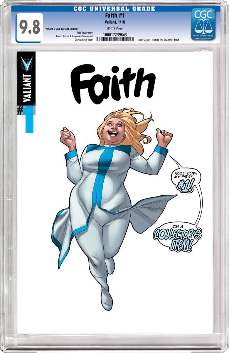 Faith #1 Lettered Preview