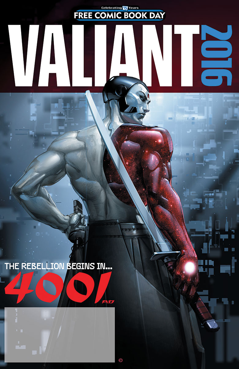 VALIANT: 4001 A.D. FCBD SPECIAL Increases Page Count to 40 Pages with Extra Comics