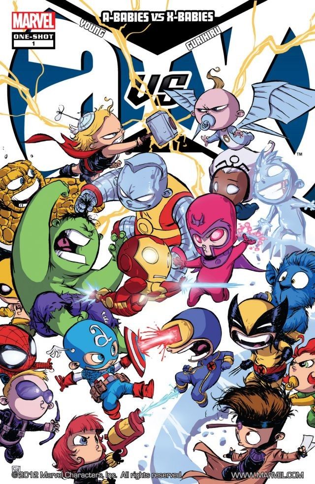 Marvel Unlimited Gets Grisbyed: A-Babies vs. X-Babies