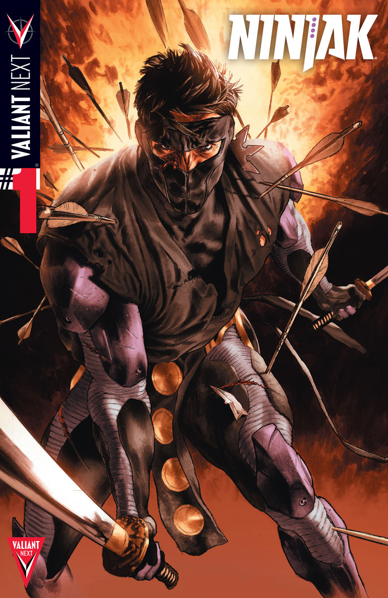 Kindt &amp;Guice on NINJAK: THE LOST FILES, in the Pages of  NINJAK #1