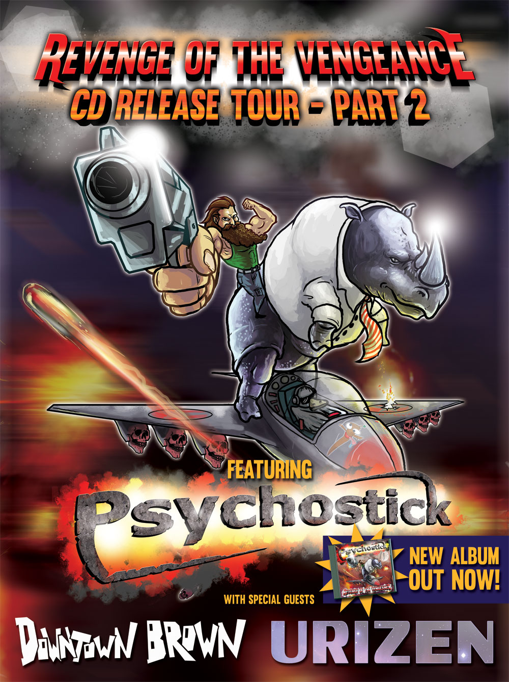 PSYCHOSTICK Confirmed For Dirt Fest 2015 and Tour Dates